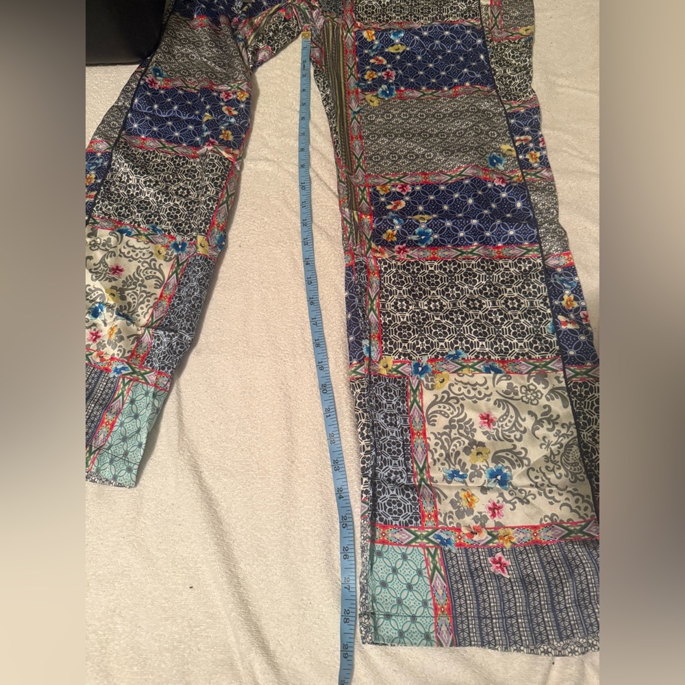 Johnny Was Patchwork Pants - image 7